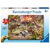 Puzzle 60 el. Dinozaury. Ravensburger