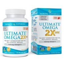 Nordic. Naturals. Ultimate. Omega 2X Mini. Suplement diety 60 kaps.