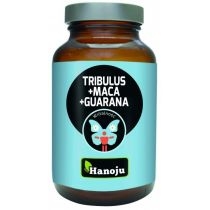Hanoju. Tribulus. Maca. Guarana 500 mg - suplement diety 90 kaps.