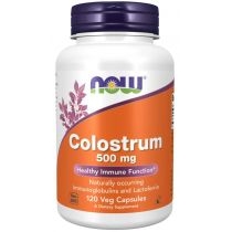Now. Foods. Colostrum 500 mg. Suplement diety 120 kaps.