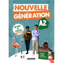 Nouvelle. Generation. A2. Podręcznik + Zeszyt ćwiczeń + On. Print