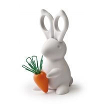 Qualy. Przybornik biurowy królik. Bunny 10115-WH