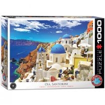 Puzzle 1000 el. Santorini. Grecja. Eurographics