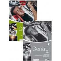 Genau! plus 2. Podręcznik i zeszyt ćwiczeń do języka niemieckiego