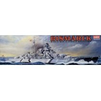 Pancernik. Bismarck 1/800 Academy