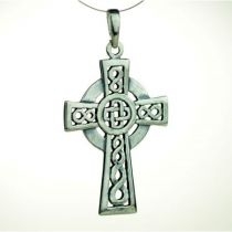 Sotis. Krzyż celtycki zwykły, oksydowany. Ag925, 7g