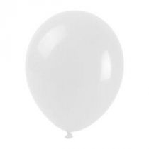 Balony pastelowe białe 25cm 100szt