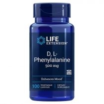 Life. Extension. D, L-Phenylalanine - D-Fenyloalanina + L-Fenyloalanina. Suplement diety 100 kaps.