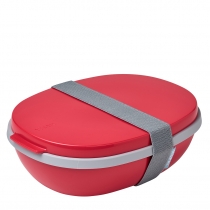 Mepal. Lunchbox. Ellipse. Duo. Nordic. Red 107640074500