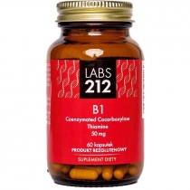 Labs212 Witamina. B1 Kokarboksylaza z. Tiaminą Suplement diety 60 kaps.