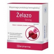 Starpharma Żelazo. Strong. Suplement diety 30 kaps.