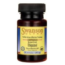 Swanson. Ubiquinol 200 mg. Suplement diety 30 kaps.
