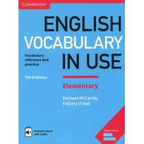 English. Vocabulary in. Use. Elementary. Vocabulary reference and practice
