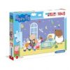 Puzzle maxi 104 el. Supercolor. Peppa. Pig. Clementoni