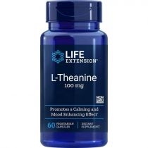 Life. Extension. L-Theanine 100 mg. Suplement diety 60 kaps.