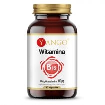 Yango. Witamina. B12 - Metylokobalamina - suplement diety 90 kaps.