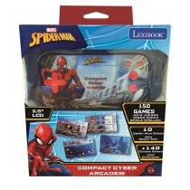 Konsola podręczna. Compact. Cyber. Arcade® Spider-Man ekran 2,5`` 150 gier w tym 10 z. Spider-Manem. JL2367SP