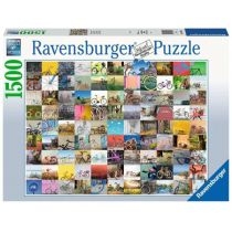 Puzzle 1500 el. 99 Rowerów. Ravensburger