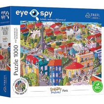Puzzle 1000 el. Eye-Spy. Sneaky peekers. Paris, France. Trefl