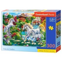 Puzzle 300 el. Unicorn. Garden. Castorland