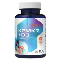 Hepatica. K2MK7+D3 - suplement diety 120 kaps.
