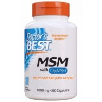 Doctors. Best. MSM Opti. MSM Suplement diety 180 kaps.