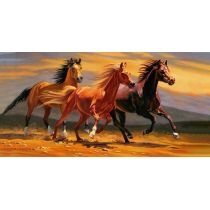 Diamentowa mozaika - Trzy konie. Norimpex