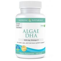 Nordic. Naturals. Algae. DHA Omega 3 Suplement diety 60 kaps.