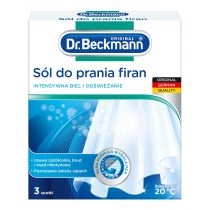 Dr. Beckmann. Sól do prania firan w saszetkach 3 x 40 g[=]