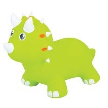 Skoczek- Zielony triceratops. Gerardos. Toys