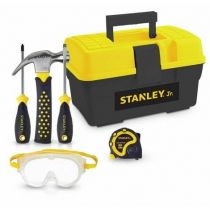 Skrzynka narzędziowa z narzędziami. Stanley