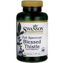 Swanson. Full. Spectrum. Blessed. Thistle 400 mg. Suplement diety 90 kaps.