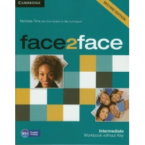 Face2face. Intermediate. Workbook without. Key