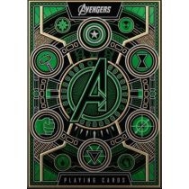 Karty. Avengers talia zielona. Bicycle