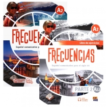 Frecuencias. A2.2. Podręcznik i zeszyt ćwiczeń do języka hiszpańskiego