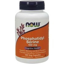 Now. Foods. Phosphatidyl. Serine - Fosfatydyloseryna 100 mg. Suplement diety 120 kaps.