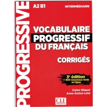 Vocabulaire progressif... klucz ed.3 A2/B1