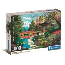 Puzzle 1000 el. Compact. Fuji. Garden. Clementoni