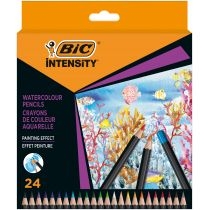 Kredki ołówkowe. Intensity. Premium. Watercoloour 24 kolory