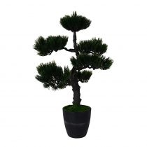 Pro. Garden. Sztuczne drzewko. Bonsai 50 cm wzór 4 Zielony