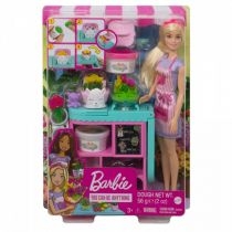 Barbie. Kwiaciarnia. Zestaw + Lalka. GTN58 Mattel