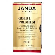 Janda. Gold. C Premium wielozadaniowy krem do twarzy na dzień dobry i na dobranoc 50 ml