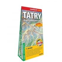 Comfort!map. Tatry. Mapa panoramiczna 1:28 000