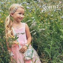 Kostium sukienka i skrzydła elf wróżka. Rosyanne 5-7 lat
