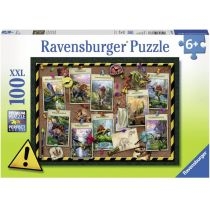 Puzzle 100 el. Kolekcja dinozaurów 108688 Ravensburger