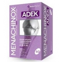 Xenico. Pharma. Menachinox. ADEK - suplement diety 60 kaps.