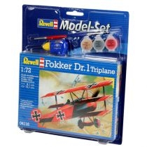 Model. Set. Fokker. Dr.1 Tripla. Revell