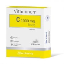 Starpharma. Vitaminum. C 1000 mg. Strong. Suplement diety 30 kaps.