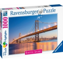 Puzzle 1000 el. San. Francisco. Most. Ravensburger