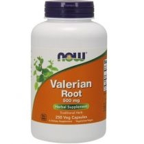 Now. Foods. Valerian. Root (Waleriana) - Kozłek. Lekarski 500 mg. Suplement diety 250 kaps.